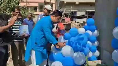 আমডাঙা: দুয়ারে সরকার প্রকল্পের মাধ্যমে ব্যারাকপুর পৌরসভার ২ নম্বর ওয়ার্ডে উদ্বোধন হলো চাপা কল