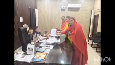 कुम्हेर: गद्दी पति कुम्हेर सनातनी किन्नर कोमल बाई ने अपनी सुरक्षा को लेकर SDM को सौंपा ज्ञापन, सुरक्षा की लगाई गुहार