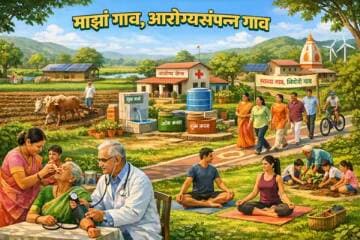 “माझं गाव, आरोग्यसंपन्न गाव” योजनेस मंत्रीमंडळाची मान्यता
लोकसहभागातून आरोग्यदायी महाराष्ट्र घडविण्याचा निर्धार
