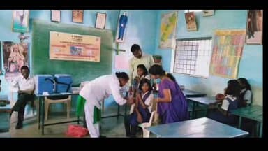 चांद: चांद के शासकीय स्कूल स्वास्थ्य केंद्र में छात्र-छात्राओं का किया गया उपचार