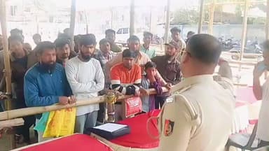 ফরাক্কা: ফারাক্কা মহেশপুর অঞ্চলে MSK স্কুলে যুব সাথী ক্যাম্প পরিদর্শন করলেন ফারাক্কা থানার ভারপ্রাপ্ত আধিকারিক