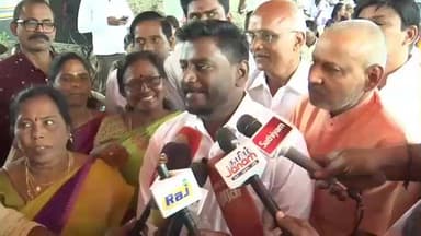 எழும்பூர்: தமிழகத்தில் போராட கூட உரிமை இல்லையா இது எம்மாதிரியான மனநிலை - தமிழக அரசுக்கு எதிராக சிவானந்த சாலையில் கொந்தளித்த தவெக ராஜ்மோகன்