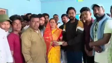 दिघलबैंक: सतकौआ टीम के लिए स्वागत समारोह आयोजित, मुखिया ने खिलाड़ियों और मैनेजमेंट टीम को किया सम्मानित