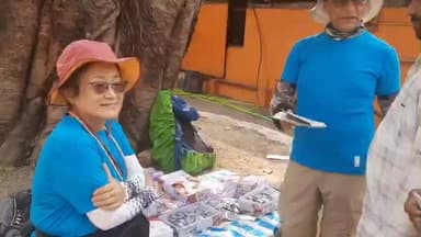 पुनासा: ओंकारेश्वर में अमेरिका और जापान से आए समाजसेवियों ने नि:शुल्क नेत्र जांच शिविर का आयोजन किया