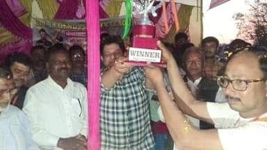 पालोजोरी: बीपीएल बगदाहा: खालिद-11 ने खोकण-11 को हराकर ट्रॉफी पर किया कब्जा