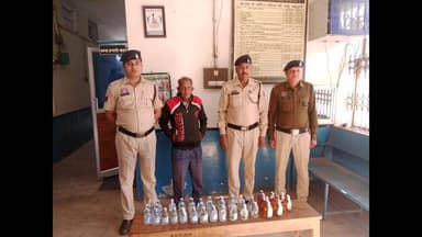 कसडोल: कसडोल पुलिस ने 'समाधान सेल' में प्राप्त सूचना के आधार पर अवैध शराब बिक्री करने वाले 2 आरोपियों को किया गिरफ्तार