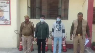 बिलासपुर: थाना बिलासपुर क्षेत्र में मारपीट और धमकी के मामले में पुलिस ने पेट्रोल पंप के 2 कर्मचारियों को किया गिरफ्तार