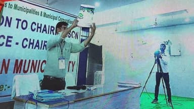 లాటరీ పద్దతి ద్వారా జనగామ మున్సిపల్ కాంగ్రెస్ కైవసం ,చైర్ పర్సన్ గా కడకంచి బాలమణి…