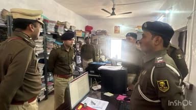 हिसुआ: हिसुआ में एसडीपीओ कार्यालय का निरीक्षण नवादा एसपी अभिनव धीमान ने किया