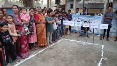 হলদিবাড়ি: কুচলিবাড়িতে তৃণমূলের ‘খেলা হবে’ কর্মসূচি, খেলায় মাতলেন মহিলারা