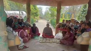 મેઘરજ: મેઘરજ આંગણવાડી કેન્દ્રોમાં બાળ દિવસની ઉત્સાહભેર ઉજવણી – ‘મંગળ દિવસ’ નિમિત્તે શુભ અન્નપ્રાશન કાર્યક્રમ યોજાયો