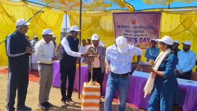 रायडीह: पीएम श्री एस एस +2 हाई स्कूल रायडीह में खेल-कूद प्रतियोगिता का आयोजन किया गया