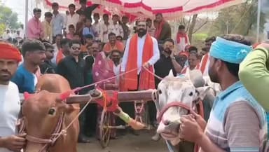 औंढा नागनाथ: जलालदाभा येथे शंकरपटाचे आ. संतोष बांगर यांच्या हस्ते उद्घाटन कार्यक्रम संपन्न