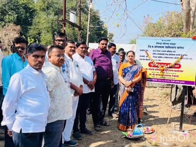 वरोरा: खासदार प्रतिभा धानोरकर यांच्या बरोरा तालुक्यात विकासाचा झंजावा