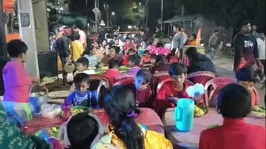 পুরাতন মালদা: বুড়িমা তলায় শিবরাত্রি উপলক্ষে নরনারায়ণ সেবার আয়োজন