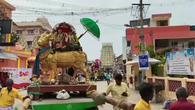 இராமேஸ்வரம்: மாசி அமாவாசையை முன்னிட்டு ராமேஸ்வரம் அக்னி தீர்த்தக் கடலில் தீர்த்தவாரி: