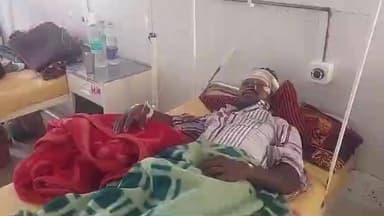 कुरडेग: कुरडेग के सांवा तेतर टोली गांव में मोटरसाइकिल दुर्घटना में गिरने से एक व्यक्ति घायल