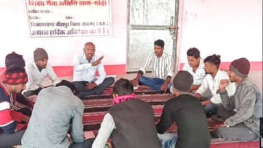 जीरापुर: ग्राम विकास प्रस्फुटन समिति की किशनपुरा हनुमान मंदिर में बैठक सम्पन्न