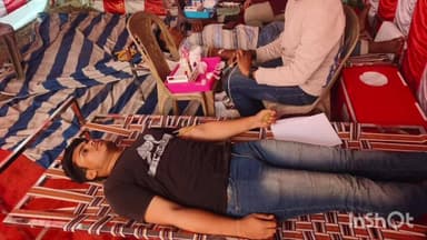 গলসি ২: জম্মু-কাশ্মীরের পুলওয়ামায় সেনা জাওয়ানের হত্যাকাণ্ডের বিচারের দাবিতে রক্তদান শিবিরের আয়োজন গলসিতে