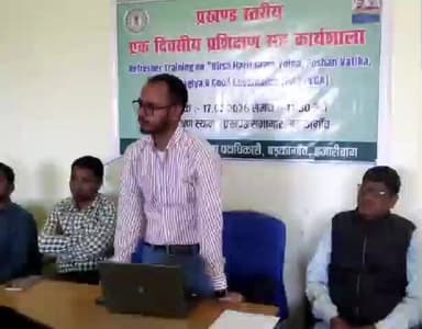 केरेडारी: बागवानी सखी एवं दीदी बाड़ियों के लिए एक दिवसीय प्रशिक्षण का आयोजन