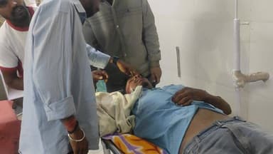 बसिया: ऑटो और बाइक की टक्कर में बाइक सवार घायल, ज़िला अस्पताल में भर्ती