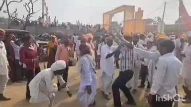 अरैन: भव्य पाटोत्सव में उमड़ा आस्था का सैलाब, अराई के गेहलपुर स्थित हिंगलाज माता मंदिर में पहुंची 101 गांवों की रामधुनिया