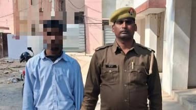 #जहानागंज पुलिस ने वांछित अभियुक्त को बबूरा बाजार से किया गिरफ्तार