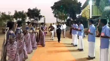 திசையன்விளை: பரப்பாடி தனியார் பள்ளி விழாவில் நெல்லையை சேர்ந்த உ பி காவல்துறை அதிகாரி அந்தோணி தேவகுமார் ஐபிஎஸ் பேச்சு.