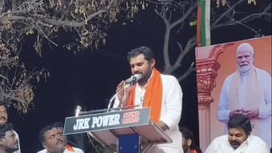 ஆண்டிப்பட்டி: தமிழ்நாடு அதிமுகவின் கோட்டை - ஆண்டிபட்டியில் அமர் பிரசாத் ரெட்டி பேச்சு