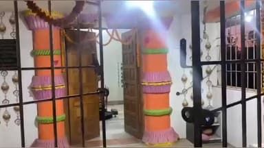 नगड़ी: नयासराय जोड़ा मंदिर चौक स्थित शिव एवं हनुमान मंदिर में चोरी की घटना को दिया अंजाम