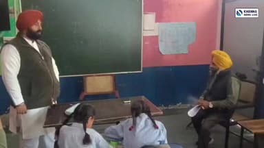 ਪੰਜਾਬ ਦੇ ਸਿੱਖਿਆ ਮੰਤਰੀ ਹਰਜੋਤ ਸਿੰਘ ਬੈਂਸ ਵੱਲੋਂ ਅੱਜ ਮਾਛੀਵਾੜਾ ਇਲਾਕੇ ਦੇ ਵੱਖ-ਵੱਖ ਸਰਕਾਰੀ ਸਕੂਲਾਂ ਦੀ ਕੀਤੀ ਗਈਅਚਾਨਕ ਚੈਕਿੰਗ