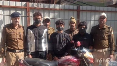 टिहरी: टिहरी पुलिस ने चोरी की मोटरसाइकिल के साथ तीन अभियुक्तों को किया गिरफ्तार