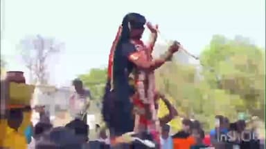 ಬಂಗಾರಪೇಟೆ: ದುಷ್ಟ ಶಕ್ತಿಗಳ ನಿವಾರಣೆಗೆ, ಕಾಳಿ ದೇವಿಯನ್ನು ಒಲಿಸಿಕೊಳ್ಳುವ ಸಲುವಾಗಿ ಪಟ್ಟಣದಲ್ಲಿ ವಿಶಿಷ್ಟ ಪೂಜೆ