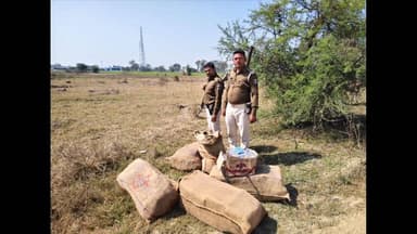 नबीनगर: पुलिस ने शराब तस्करों के खिलाफ की बड़ी कार्रवाई, सलैया स्टेशन से 150 लीटर देसी शराब बरामद