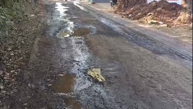 बेगमगंज: प्रधानमंत्री ग्राम सड़क योजना में भ्रष्टाचार , सुल्तानगंज–सहजपुरी मार्ग गड्ढों में तब्दील #Jansamasya