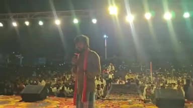 ಕುಷ್ಟಗಿ: ದೋಟಿಹಾಳ ಗ್ರಾಮದಲ್ಲಿನ ಸುಖಮುನೇಶ್ವರ ಜಾತ್ರೆಯಲ್ಲಿನ ರಸಮಂಜರಿ ಕಾರ್ಯಕ್ರಮದಲ್ಲಿ ಹನಮಂತ ಲಮಾಣಿ ಭಾಗಿ