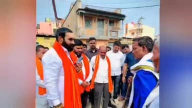 कळमनूरी: आमदार संतोष बांगर यांनी चिंचोल्डी येथील रुग्णाला केली आर्थिक मदत