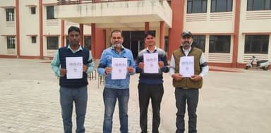 Raj-CES कॉलेजों में संविदा भर्ती पर रोक लगाने की मांग: टीचर्स ने काली पट्टी बांध कर किया विरोध
भरतपुर। भरतपुर में विद्य...