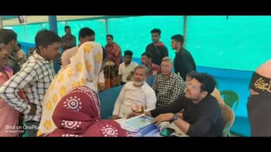 নওদা: নওদা ব্লকে যুব সাথী প্রকল্পের ক্যাম্প পরিদর্শন করেন নওদা ব্লক তৃণমূল কংগ্রেস সভাপতি, সফিউজ্জামান সেখ