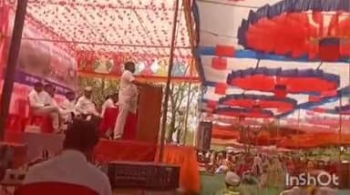 सुरगाणा: तहसील कार्यालया समोर माकपा व किसान सभेच्या वतीने घेण्यात आला प्लॉट धारक शेतकरी मेळावा