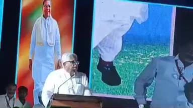 ಗದಗ: ನಗರದಲ್ಲಿನ ಸರ್ಕಾರಿ ಕಾರ್ಯಕ್ರಮದಲ್ಲಿ ದಿನಾಂಕ ನಿಗಧಿಯಾಗದ ತಾ.ಪಂ, ಜಿ.ಪಂ ಚುನಾವಣಾ ಪ್ರಚಾರ ಮಾಡಿದ್ರಾ ಕಾಂಗ್ರೆಸ್ ಶಾಸಕ?