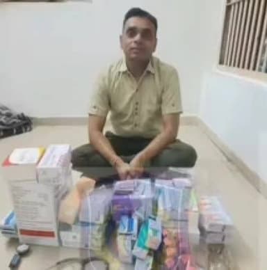 કોટડા સાંગાણી: કોટડા સાંગાણીના રાજપરા ગામેથી બોગસતબીબને ઝડપી પાડતી પોલીસ