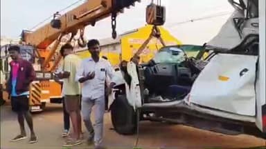 సూళ్లూరుపేటలో రోడ్డు ప్రమాదం, వ్యక్తి మృతి