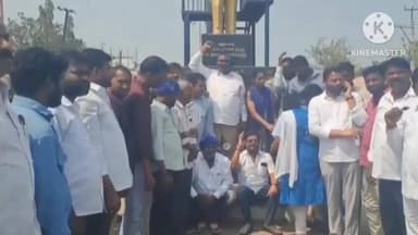 జనగాం: మున్సిపల్ కౌన్సిలర్ పై జరిగిన దాడిని ఖండిస్తూ, జనగామ పట్టణంలో దళిత సంఘాల ఆధ్వర్యంలో నిరసన