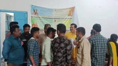 দুবরাজপুর: যুবসাথী প্রকল্পের ক্যাম্পে পরিদর্শনে জেলা SC, OBC সেলের সভাপতি