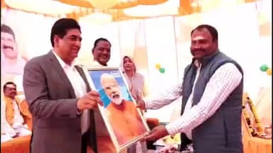 बिसवां: विधायक निर्मल वर्मा ने गेरुहामाफी में विकास कार्यों का किया लोकार्पण