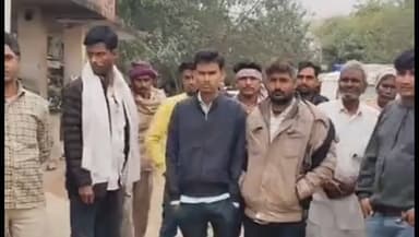 हिण्डौन: चमरपुरा में कार की टक्कर से बाइक सवार पिता की मौत, पुत्र और भाई घायल, जयपुर रेफर