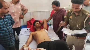 बैरिया: बैरिया भरे बाजार में युवक पर चाकू से हमला, भगदड़ मचने के बाद घायल युवक को जिला अस्पताल रेफर किया गया