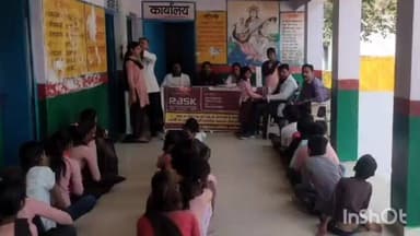 कुलपहाड़: राष्ट्रीय स्वास्थ्य मिशन महोबा के तत्वाधान में कम्पोजिट विद्यालय आरी में लगाया गया महा कैम्प