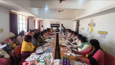 चैनपुर: ‘नन्हे कदम’ प्रशिक्षण से सशक्त होंगी आंगनबाड़ी सेविकाएं